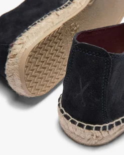 x Luca Rubinacci Flat Suede Espadrilles