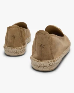 x Luca Rubinacci Hamptons Suede Espadrilles