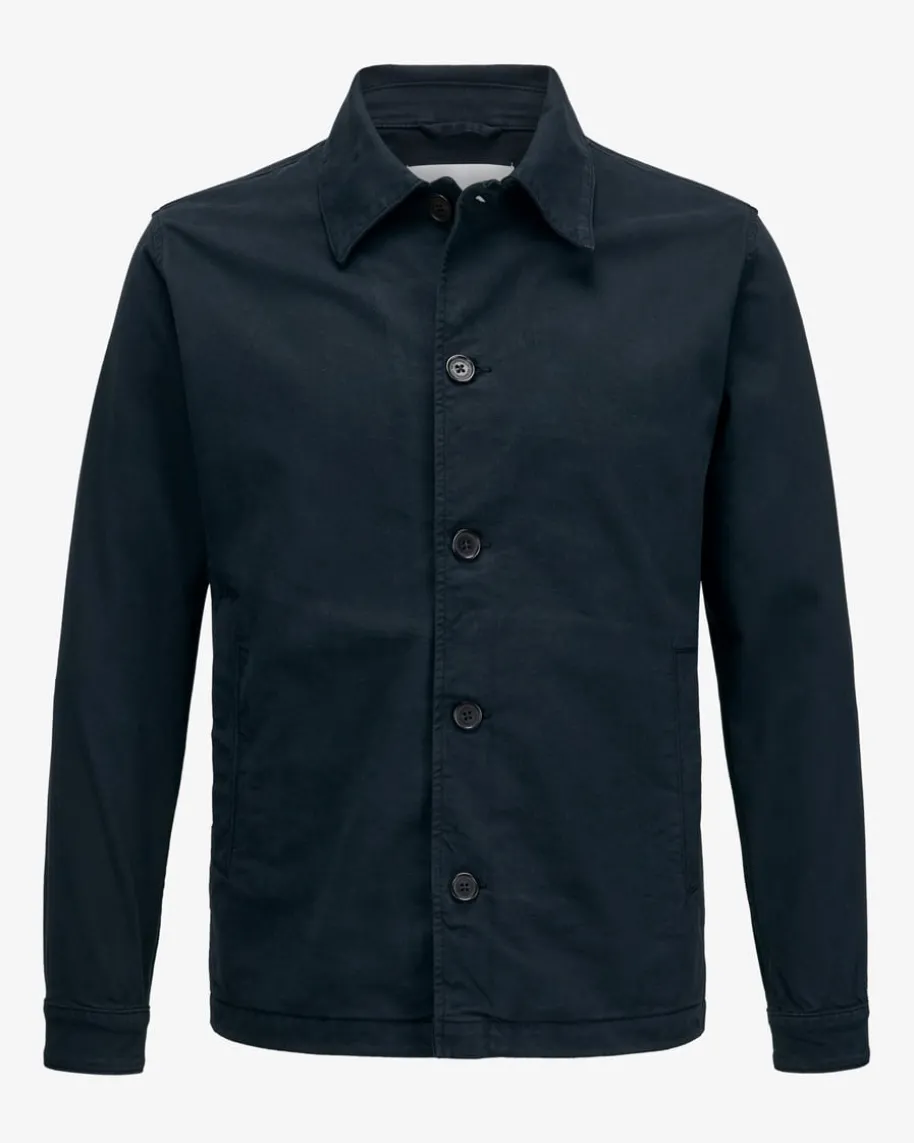Zander Overshirt aus Bio-Baumwolle