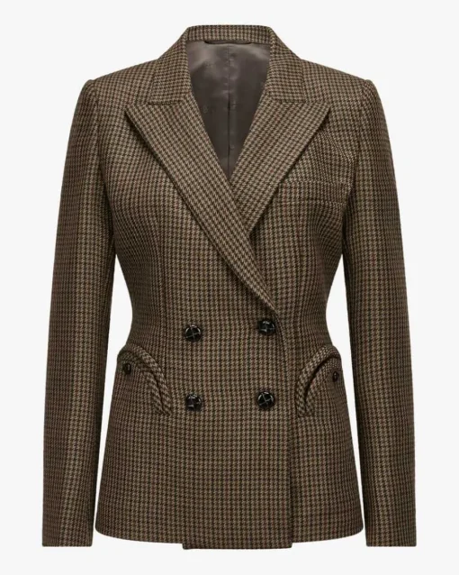 Zemi Charmer Doppelreiher-Blazer aus Schurwolle