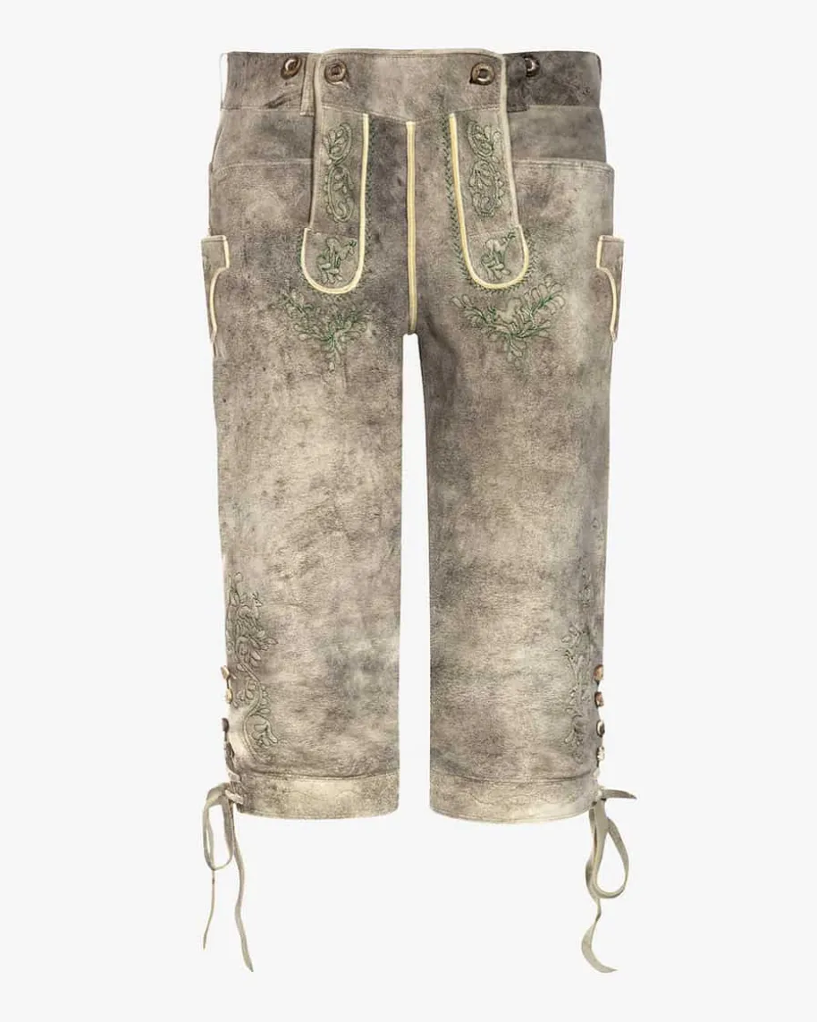 Zillertal Trachten-Kniebundhose aus Hirschleder