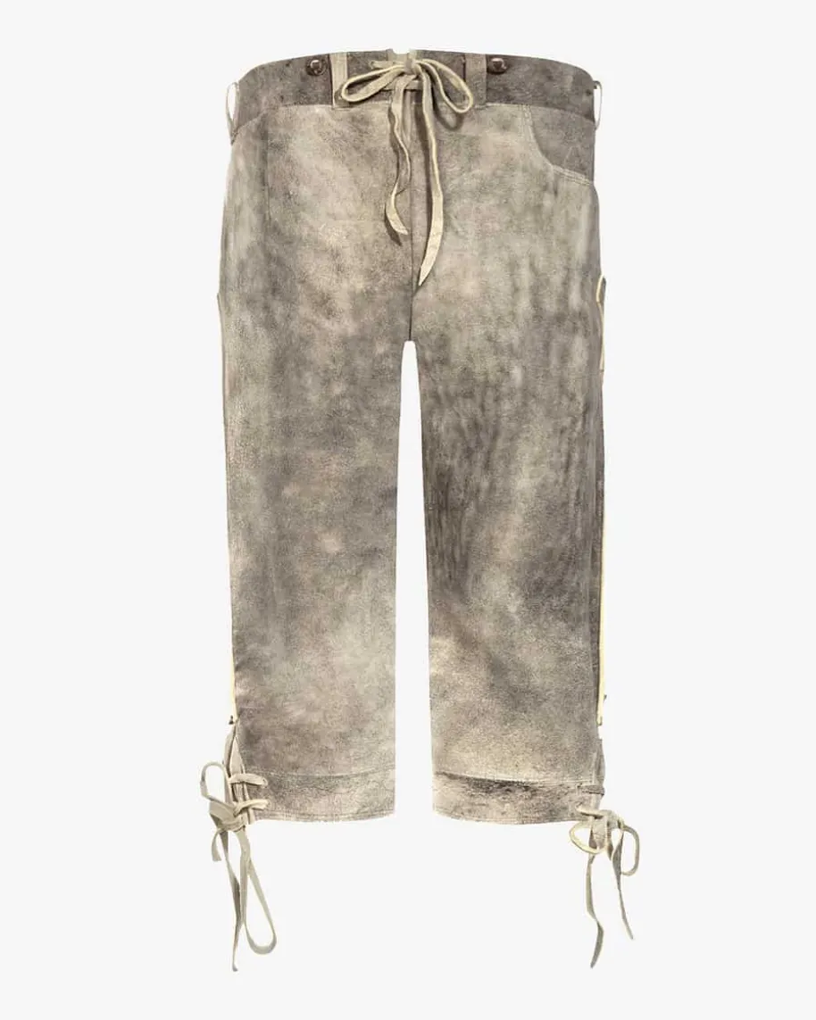 Zillertal Trachten-Kniebundhose aus Hirschleder